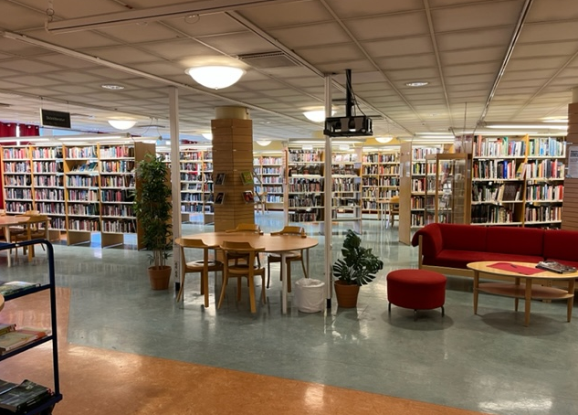 Biblioteket.