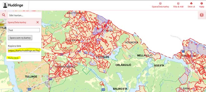 Karta Huddinge | Teneriffa Karta