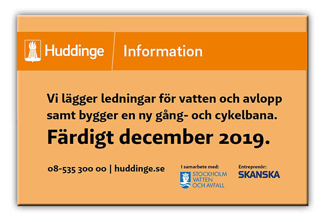 Informationsskylt