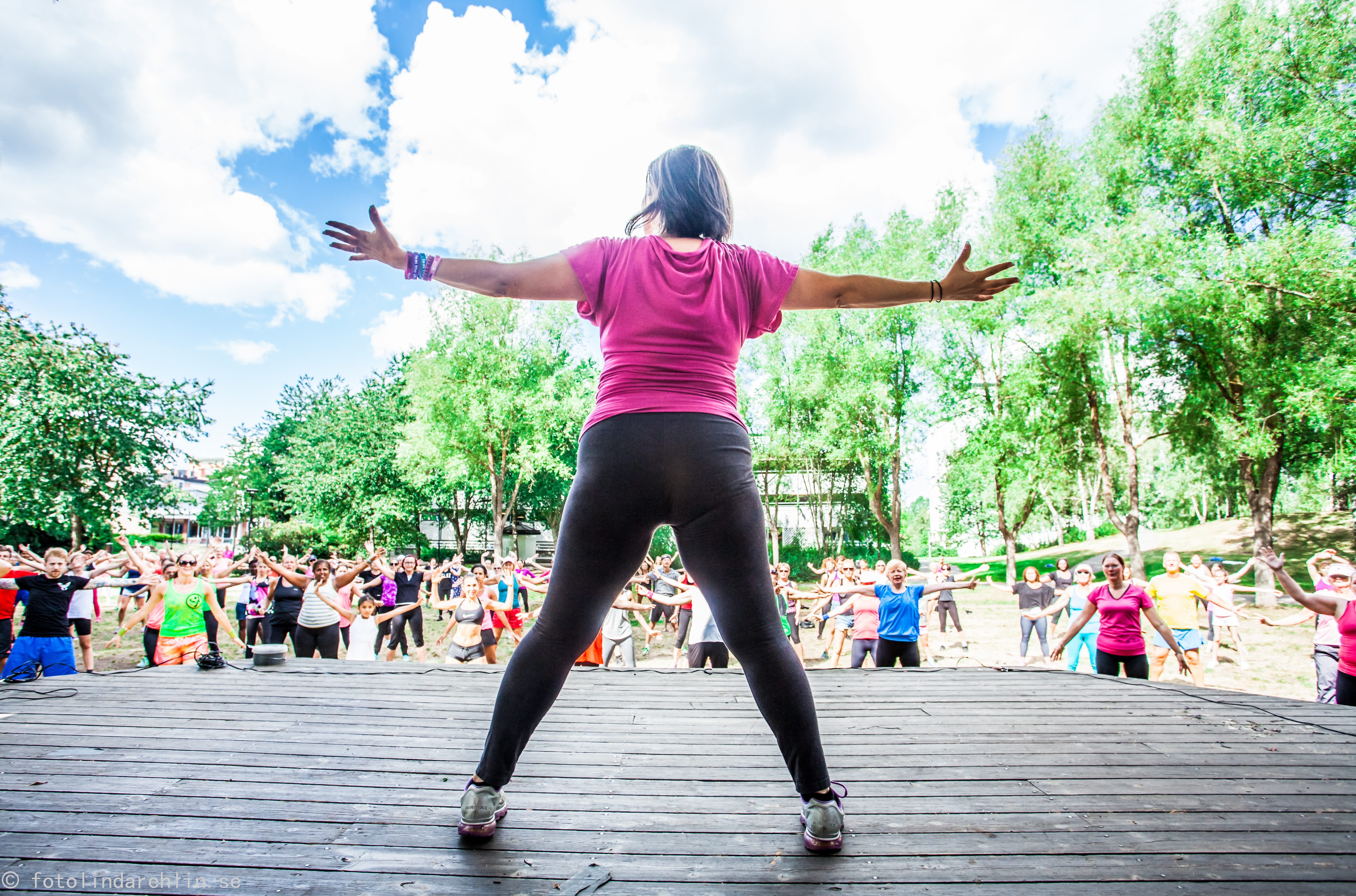 Zumba med Johanna.