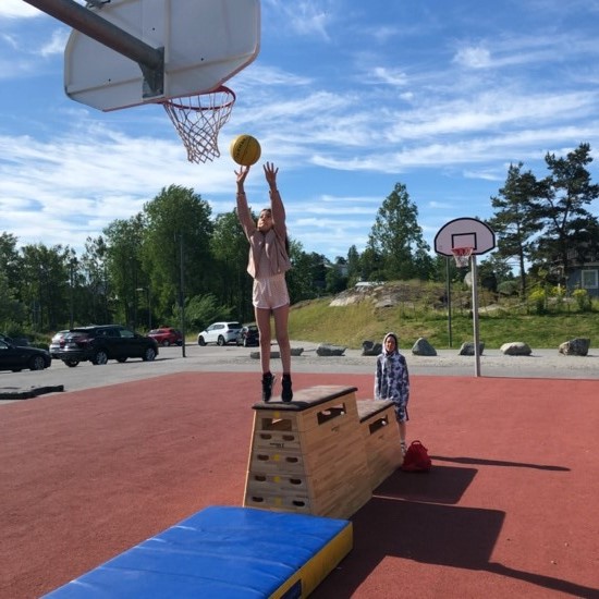 Basket träning