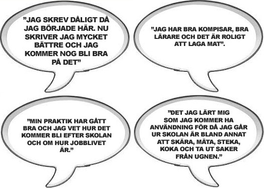 Kommentarer från våra elever.