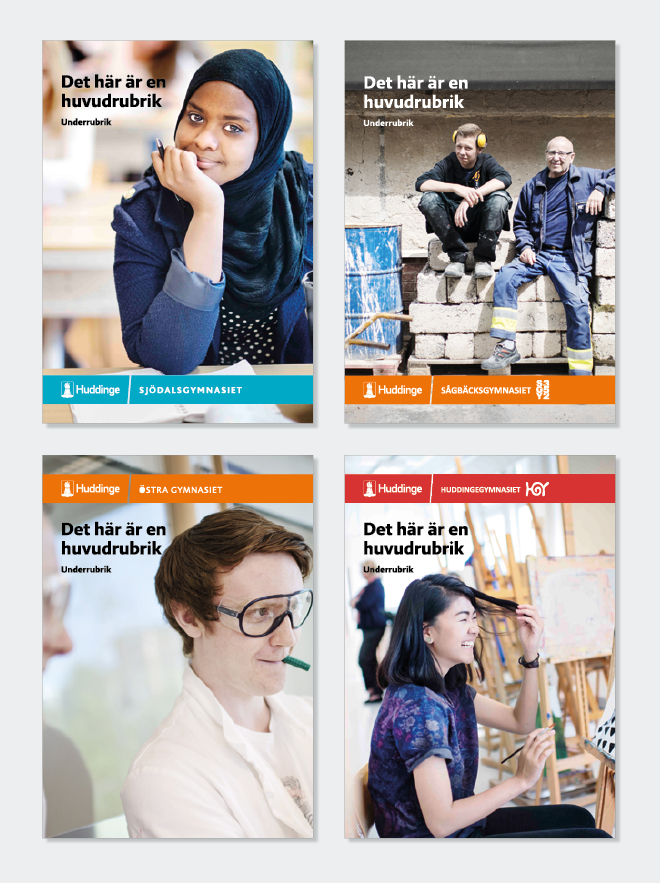 Exempel på hur en affisch kan se ut.